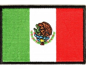 Mexico flag patch