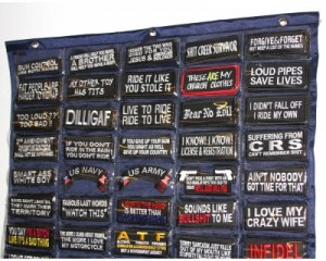 vinyl pocket patch displays