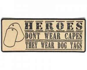 Heroes Don't Wear Capes patch