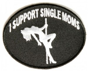 I Support Single Moms patch