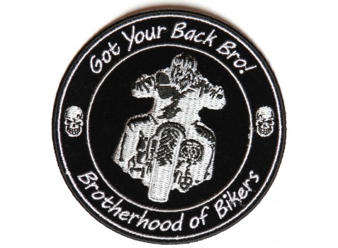 Got Your Back Brotherhood of Bikers Patch