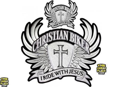 christian biker patches
