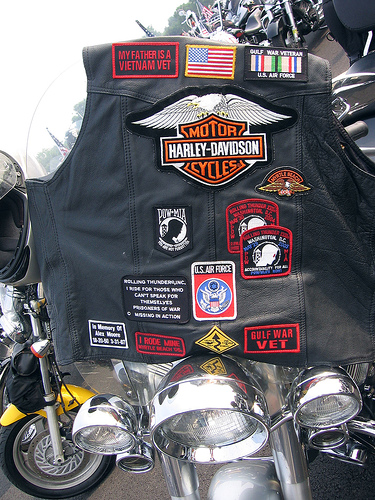 vest full of patches