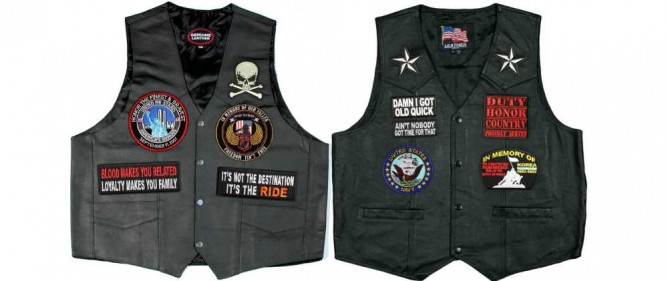 Biker Patches for Vests and Jackets