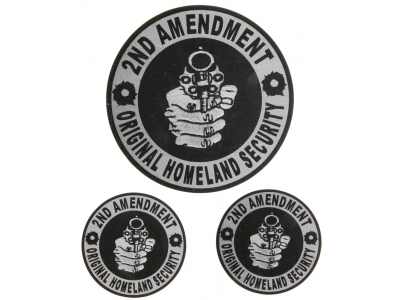 2nd Amendment Original Homeland Security Sticker