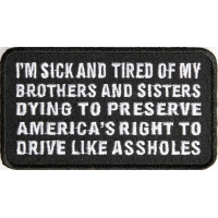 Americas Right To Drive Like Assholes Patch