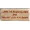 I Love The Fucking Army and The Army Loves Fucking Me Patch