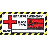 Blood Group A Positive Patch
