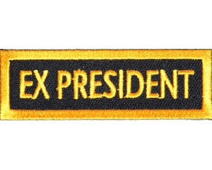 Ex President Patch Yellow