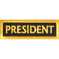 President Patch Yellow