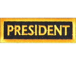 President Patch Yellow