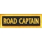Road Captain Patch Yellow