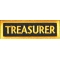Treasurer Patch Yellow