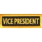 Vice President Patch Yellow