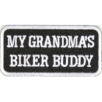 My Grandma's Biker Buddy Patch My Grandma's Biker Buddy Patch