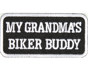 My Grandma's Biker Buddy Patch