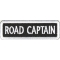 Road Captain Patch White