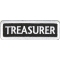 Treasurer Patch White