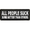 All People Suck Patch