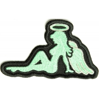 Teal Angel Girl Patch Teal Angel Girl Patch