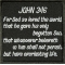 John 3 16 Patch