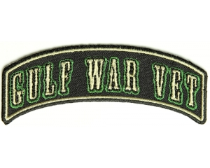 Gulf War Vet Rocker Small Patch