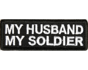 My Husband My Soldier Patch