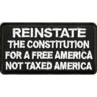 Reinstate The Constitution Patch Reinstate The Constitution Patch