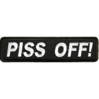 Piss Off Patch