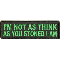 Stoner Patch Think Stoned