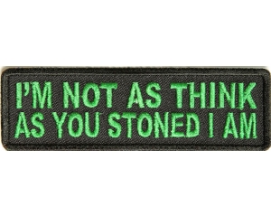 Stoner Patch Think Stoned