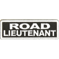 Road Lieutenant Patch Road Lieutenant Patch