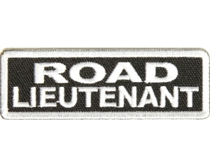 Road Lieutenant Patch