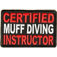 Certified Muff Diving Instructor Patch