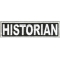Historian Patch White