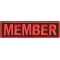Member Patch Red