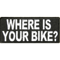 Where Is Your Bike Patch