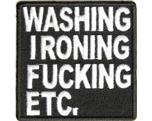 WIFE Patch Washing Ironing Fucking Etc