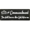 1st Commandment Patch