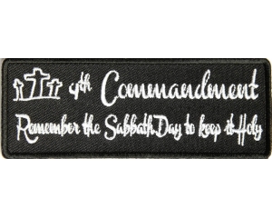 4th Commandment Patch