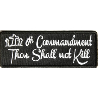 6th Commandment Patch