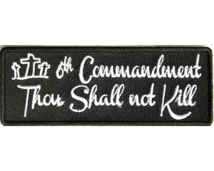 6th Commandment Patch