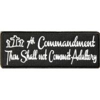 7th Commandment Patch 7th Commandment Patch