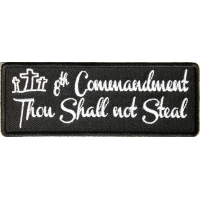 8th Commandment Patch 8th Commandment Patch