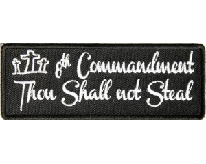 8th Commandment Patch