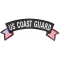 US Coast Guard Rocker With Flags Patch