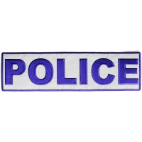 Reflective Police Patch Reflective Police Patch