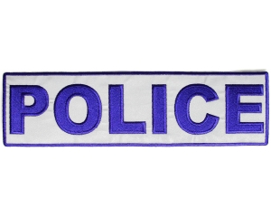 Reflective Police Patch