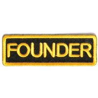 Founder Patch In Yellow