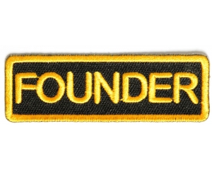 Founder Patch In Yellow